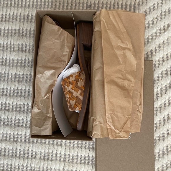 BNIB MADEWELL The Cassady Mule Size 8 in Woven Leather *SOLD OUT ONLINE* - Picture 4 of 5